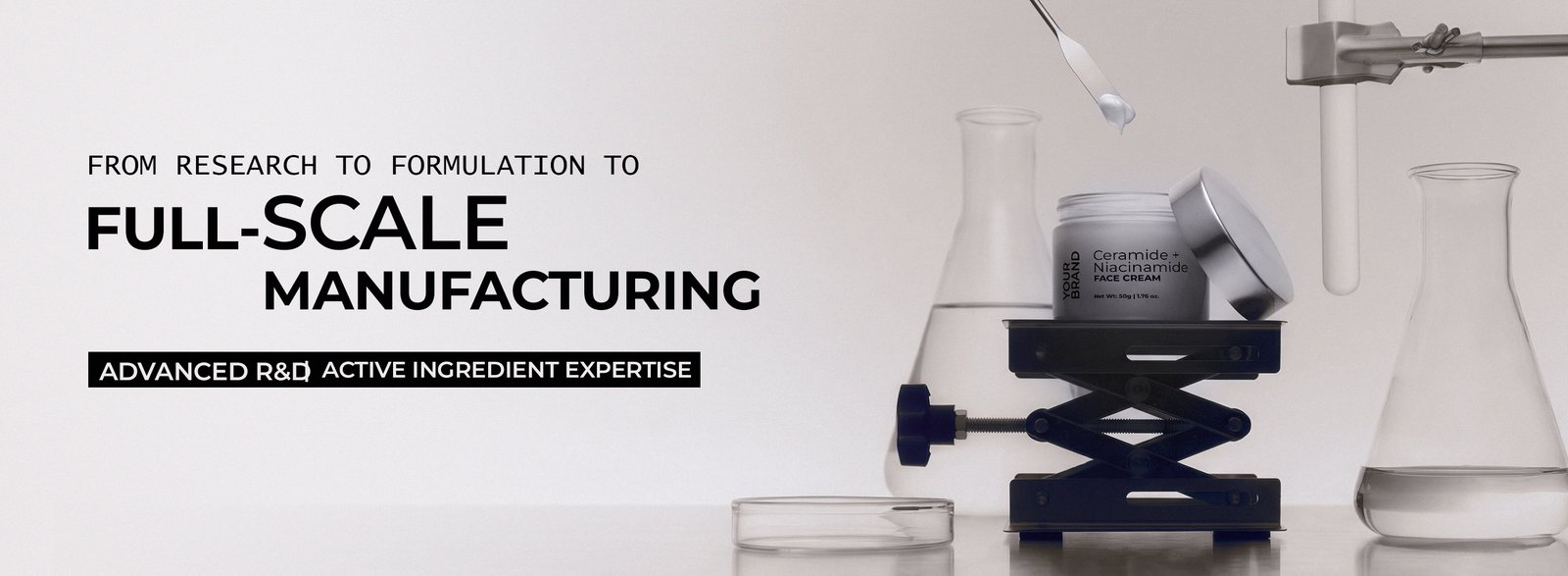 From Research to Formulation to Full-Scale Manufacturing — Conor Cosmo India