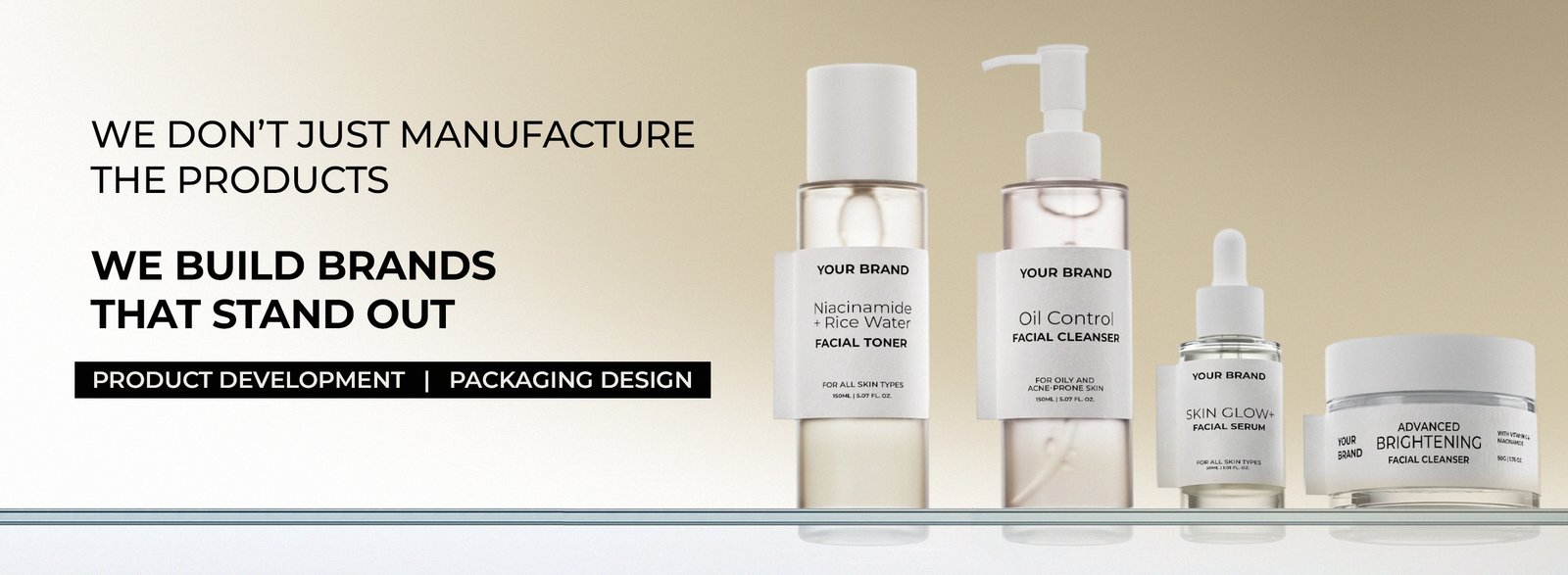 We Build Brands That Stand Out — Product Development and Packaging Design