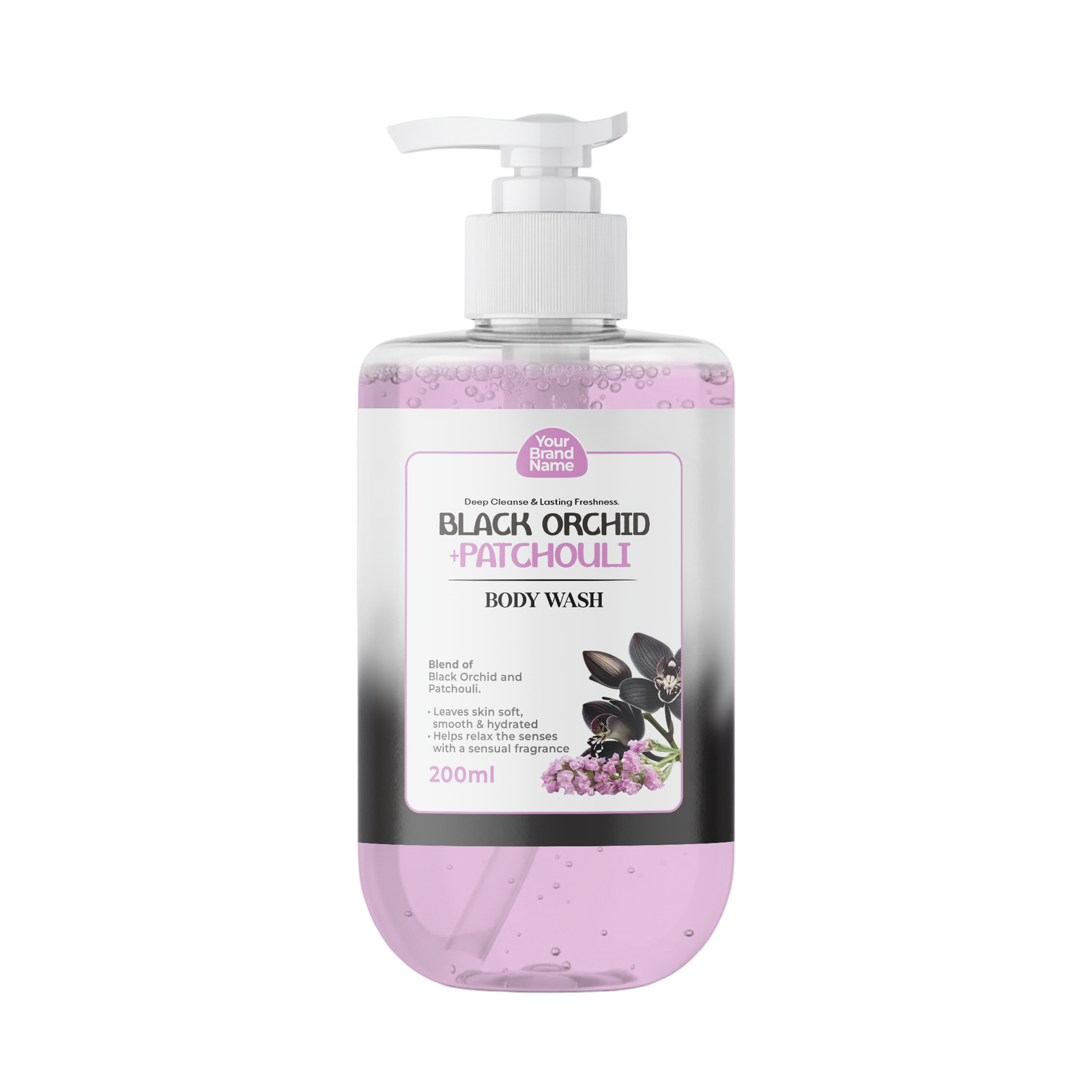 Black Orchid & Patchouli Body Wash