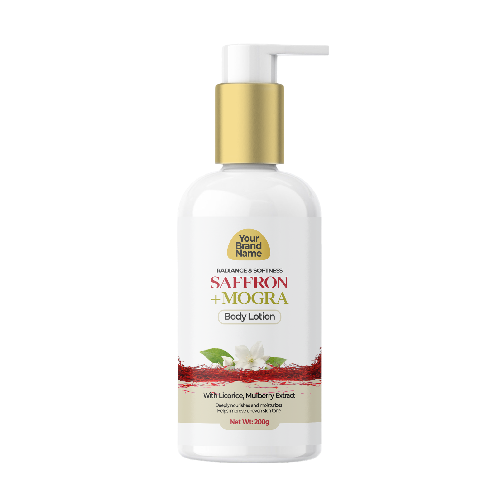 Saffron & Mogra Body Lotion