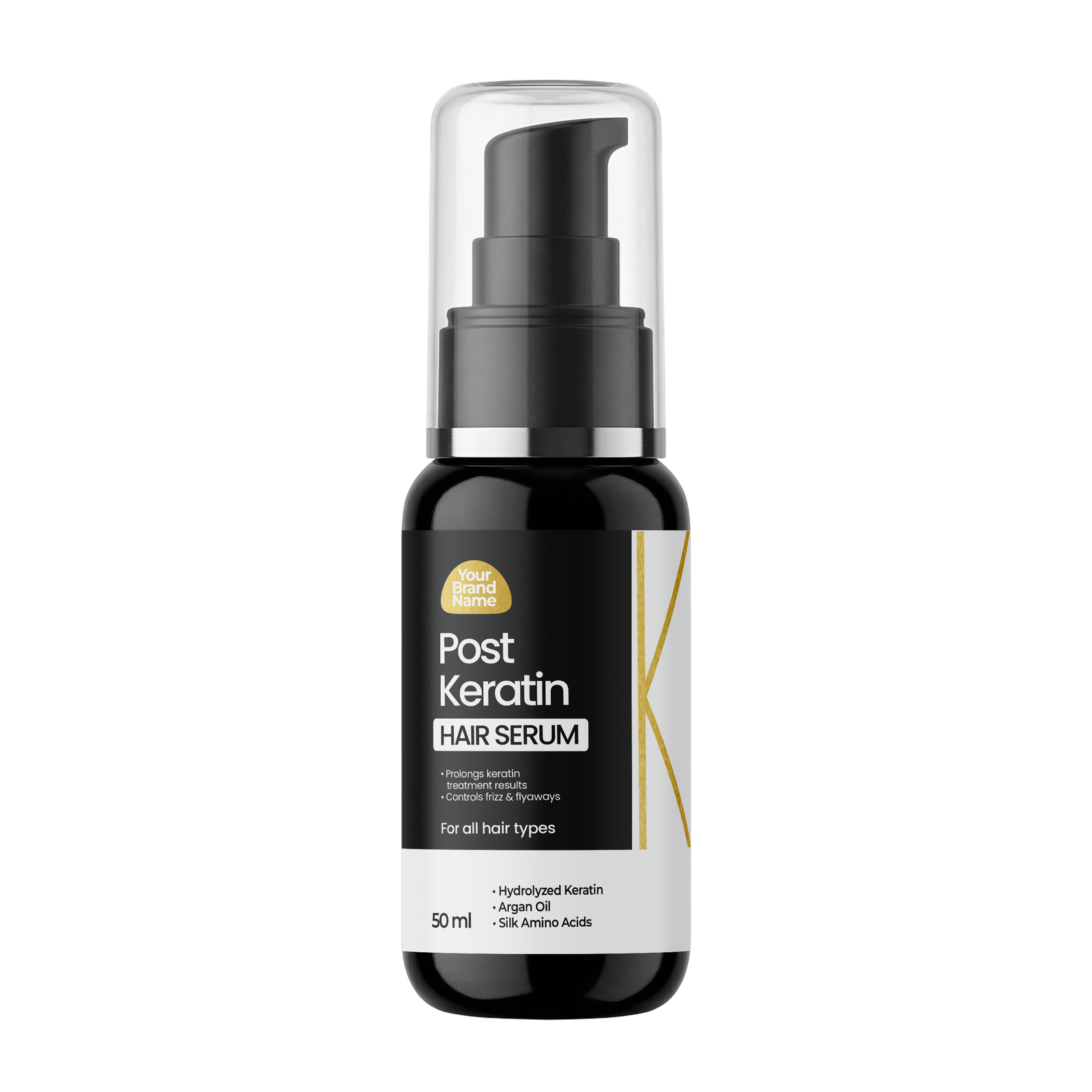 Post Keratin Repair Hair Serum