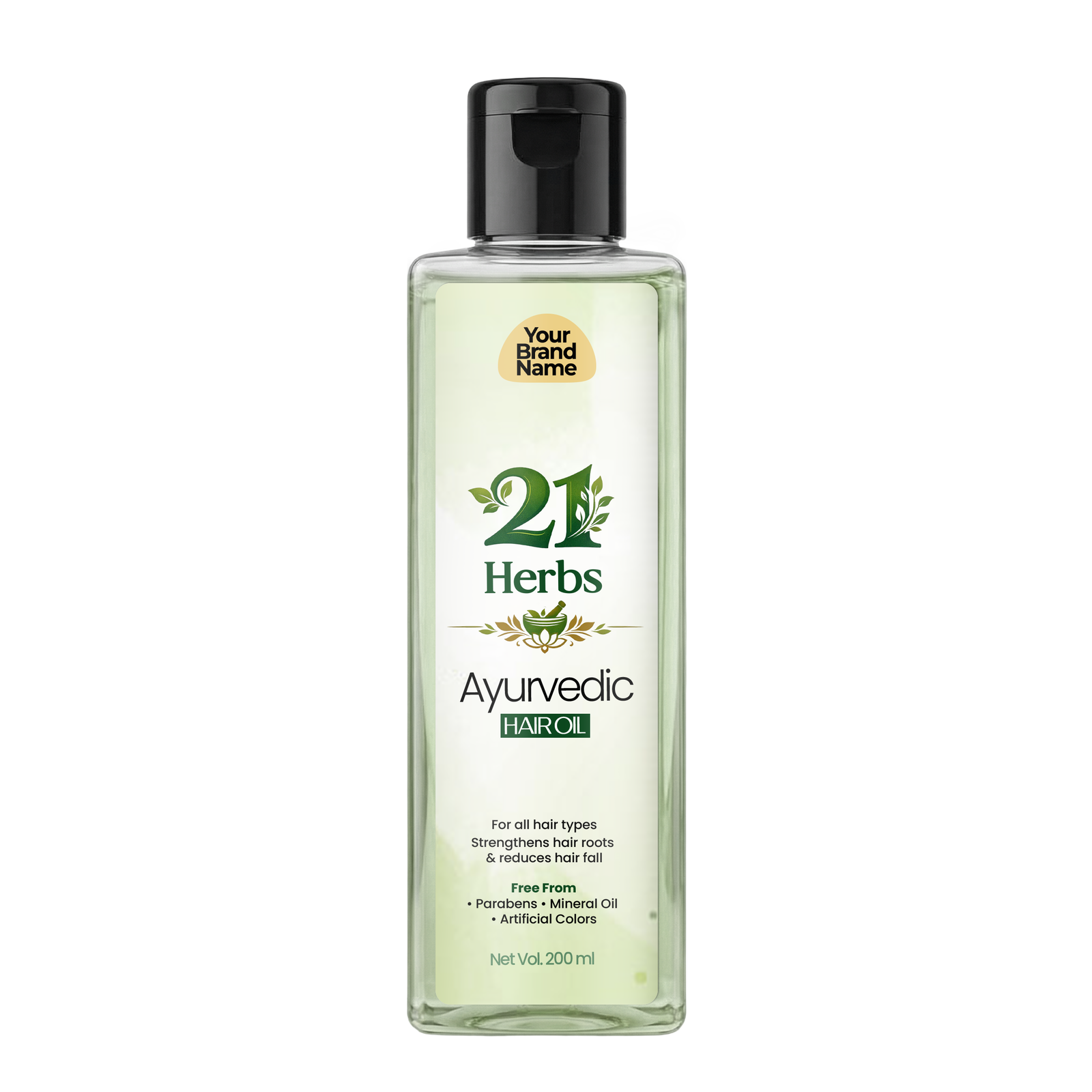 21-Herb Traditional Ayurvedic Hair Oil