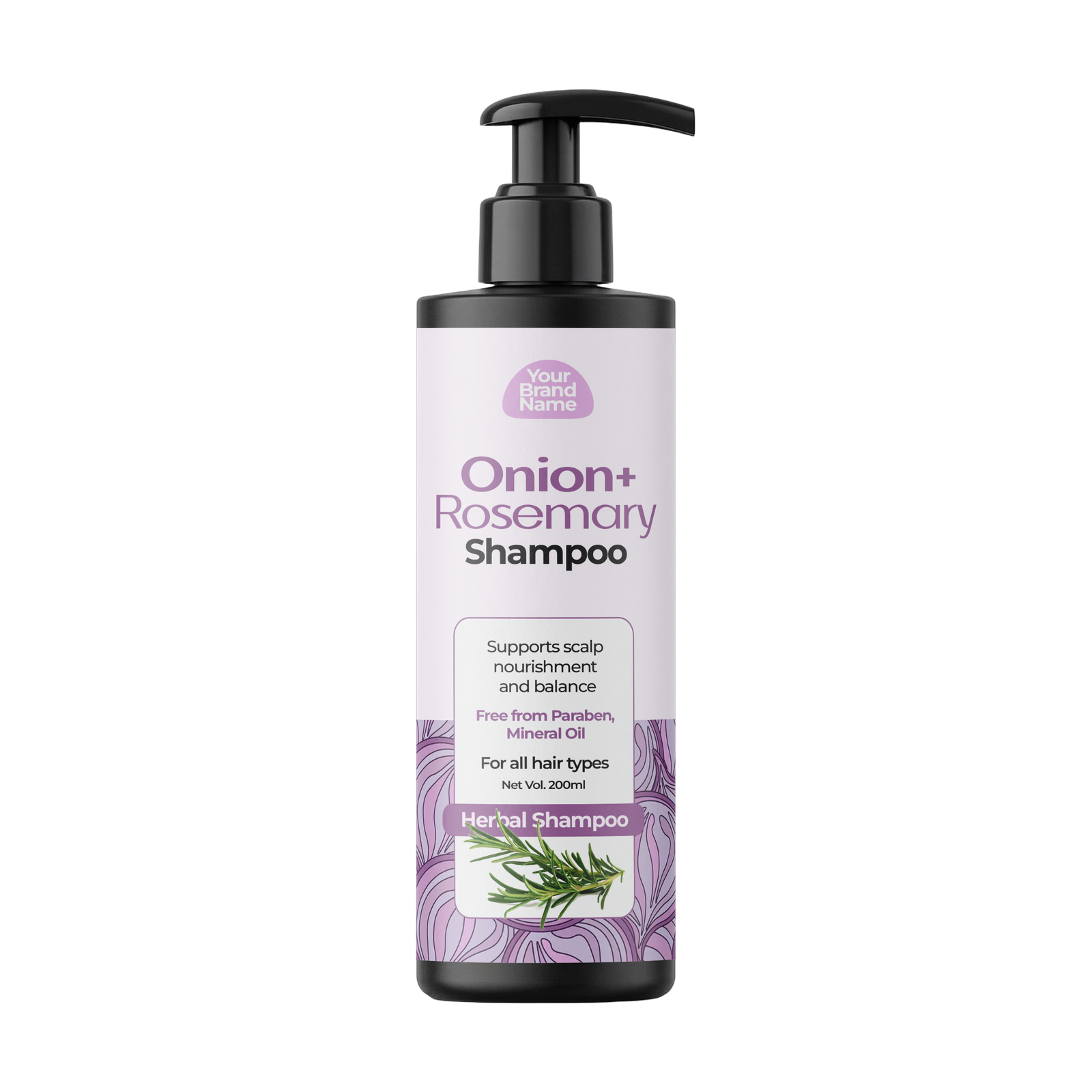 Red Onion + Black Seeds Hair Shampoo