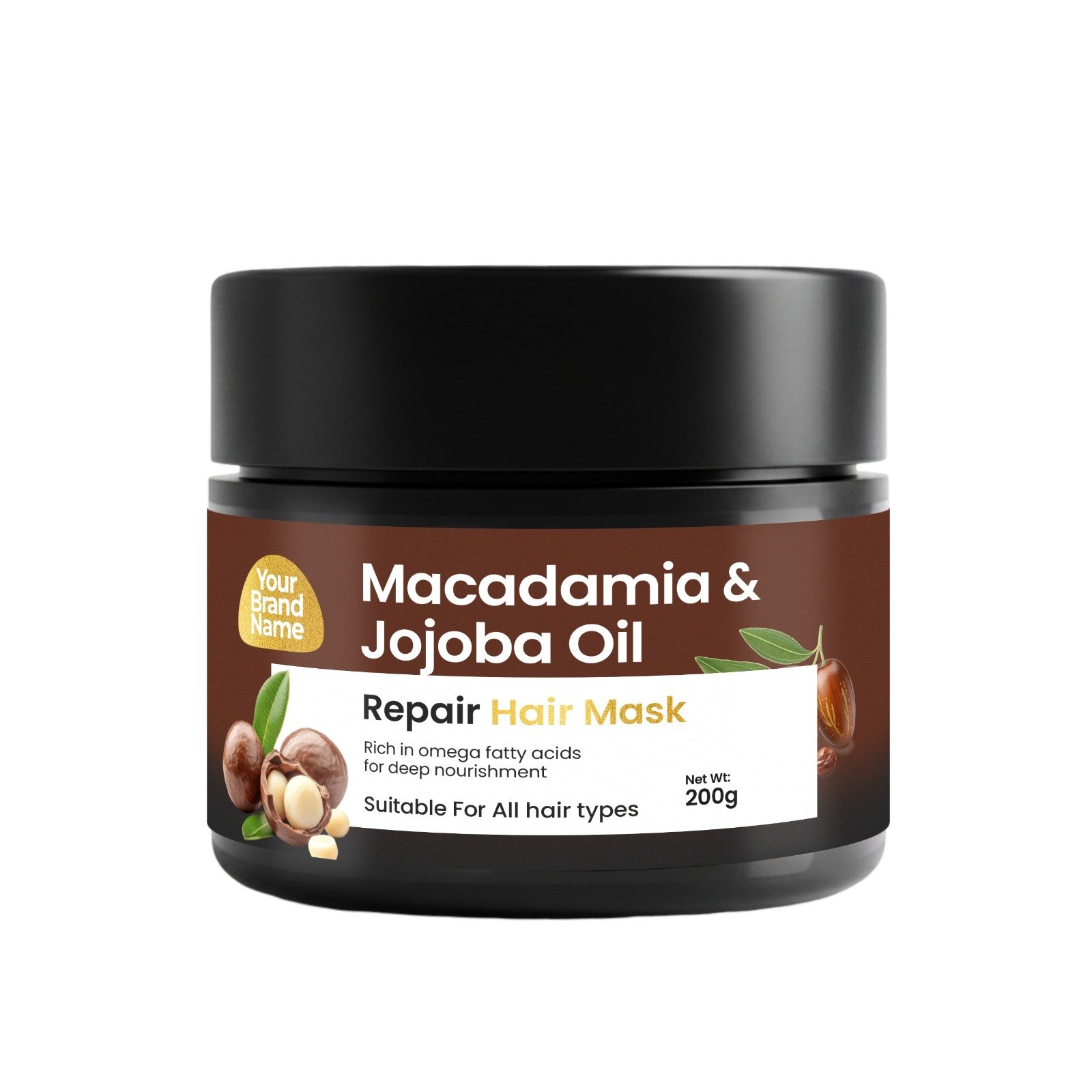 Macadamia Oil Jojoba Oil Hair Mask