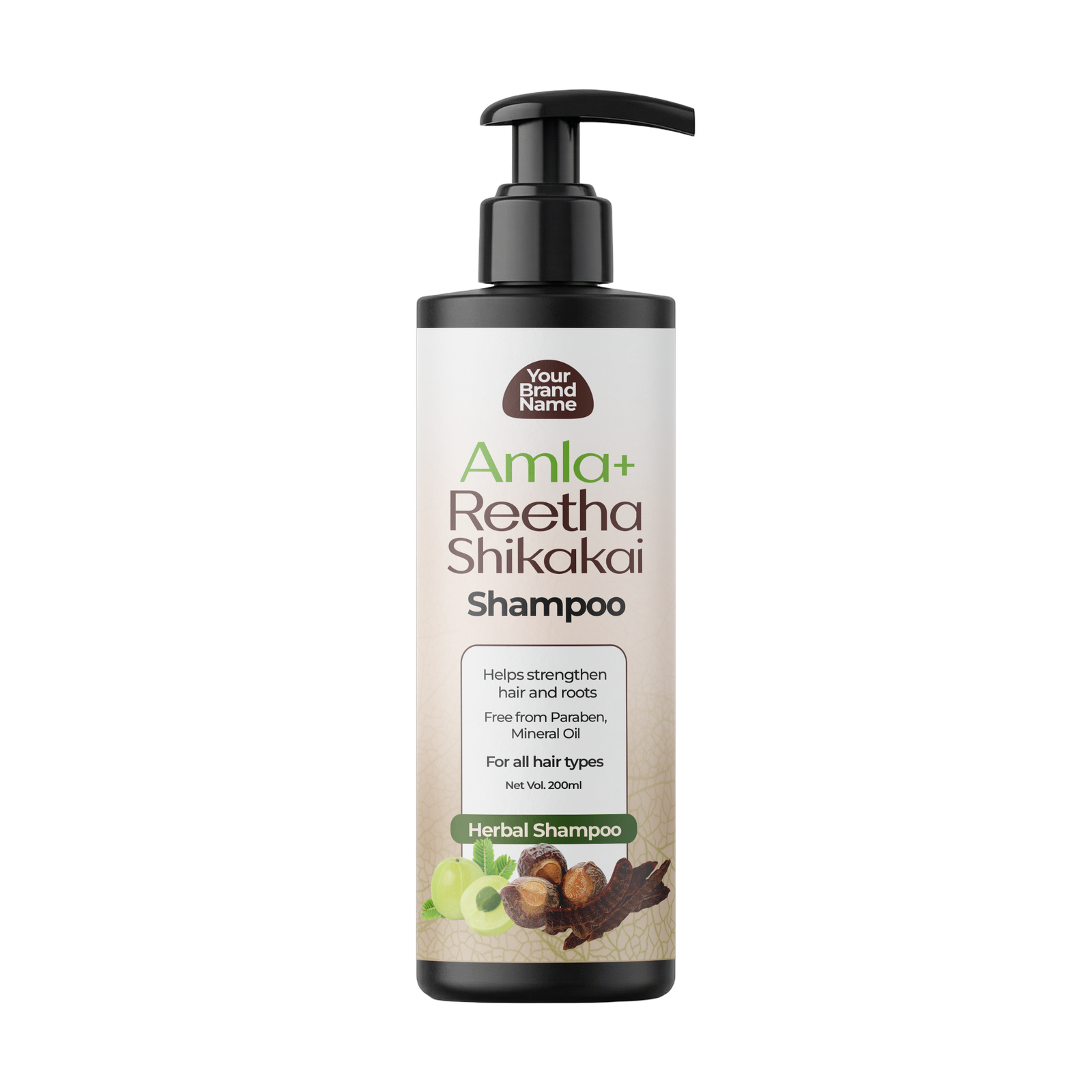 Amla + Reetha & Shikakai Shampoo