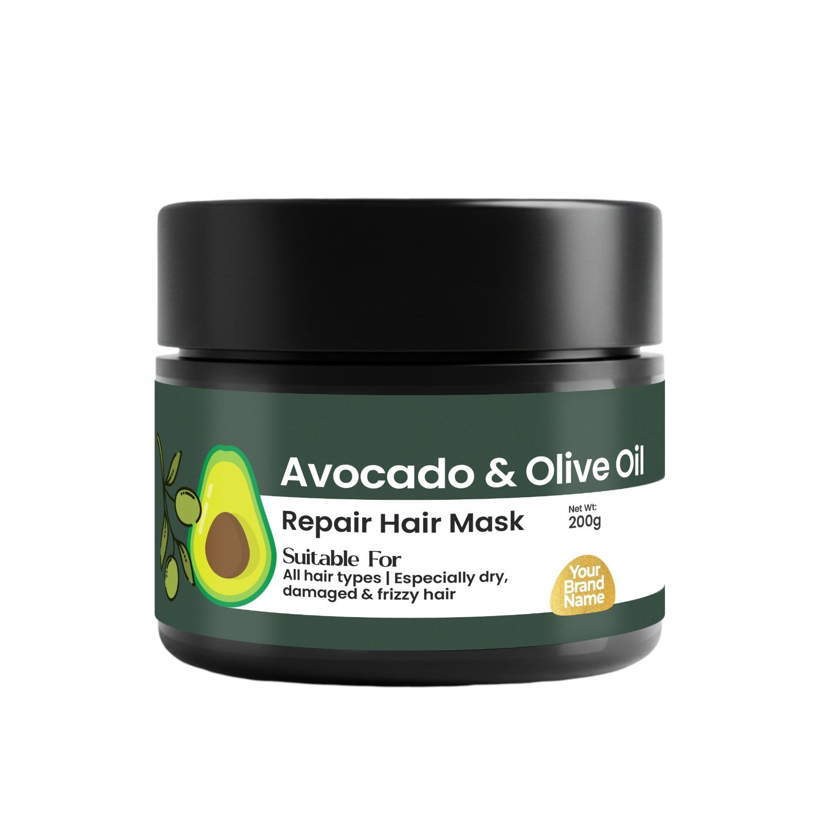 Avocado Olive Oil Repair Hair Mask