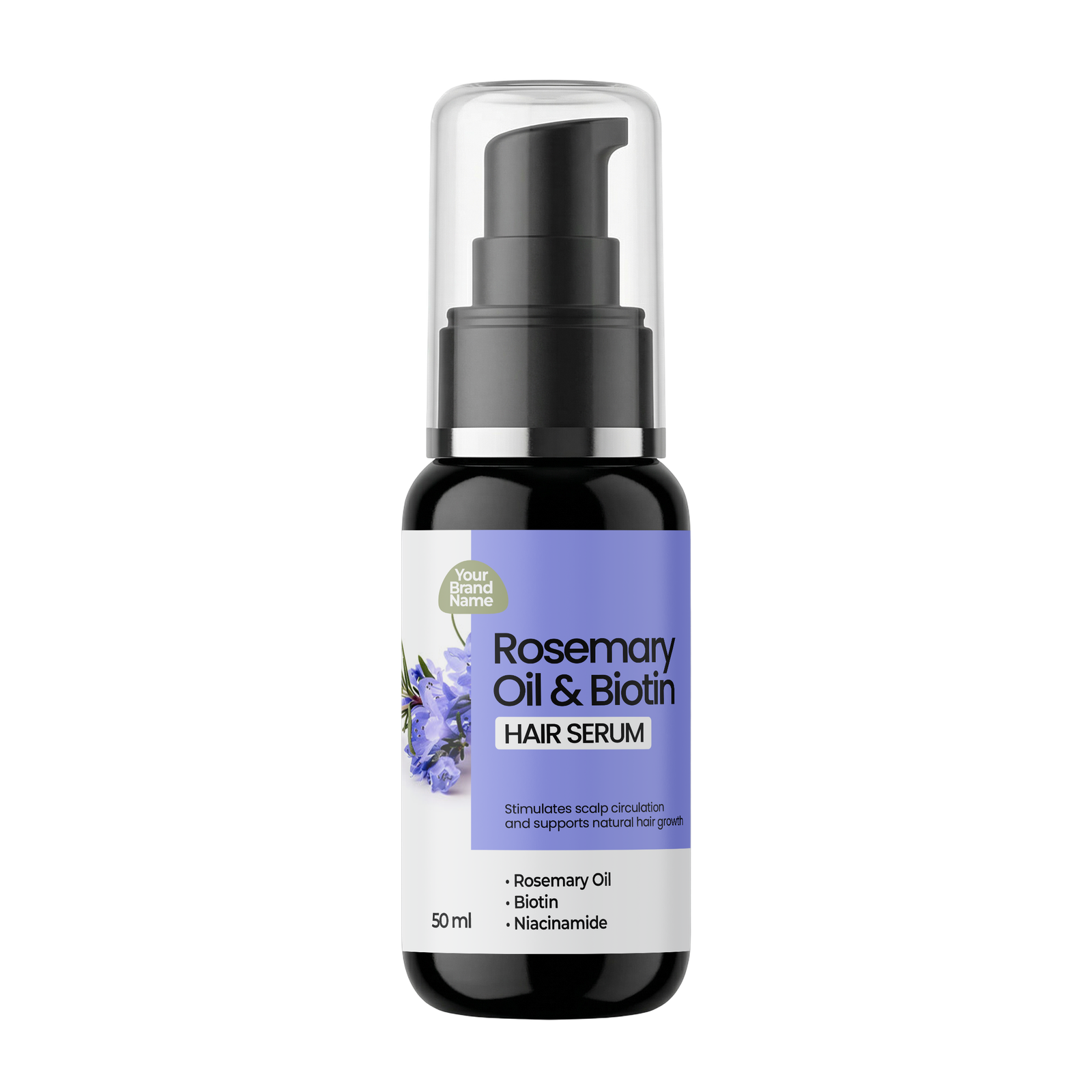 Rosemary Oil & Biotin Hair Growth Serum