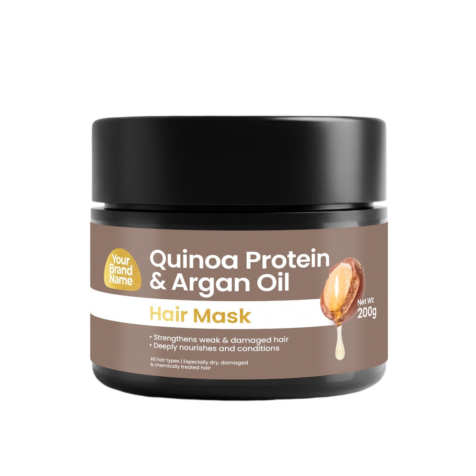 Quinoa Protein Argan Oil Nourishing Hair Mask