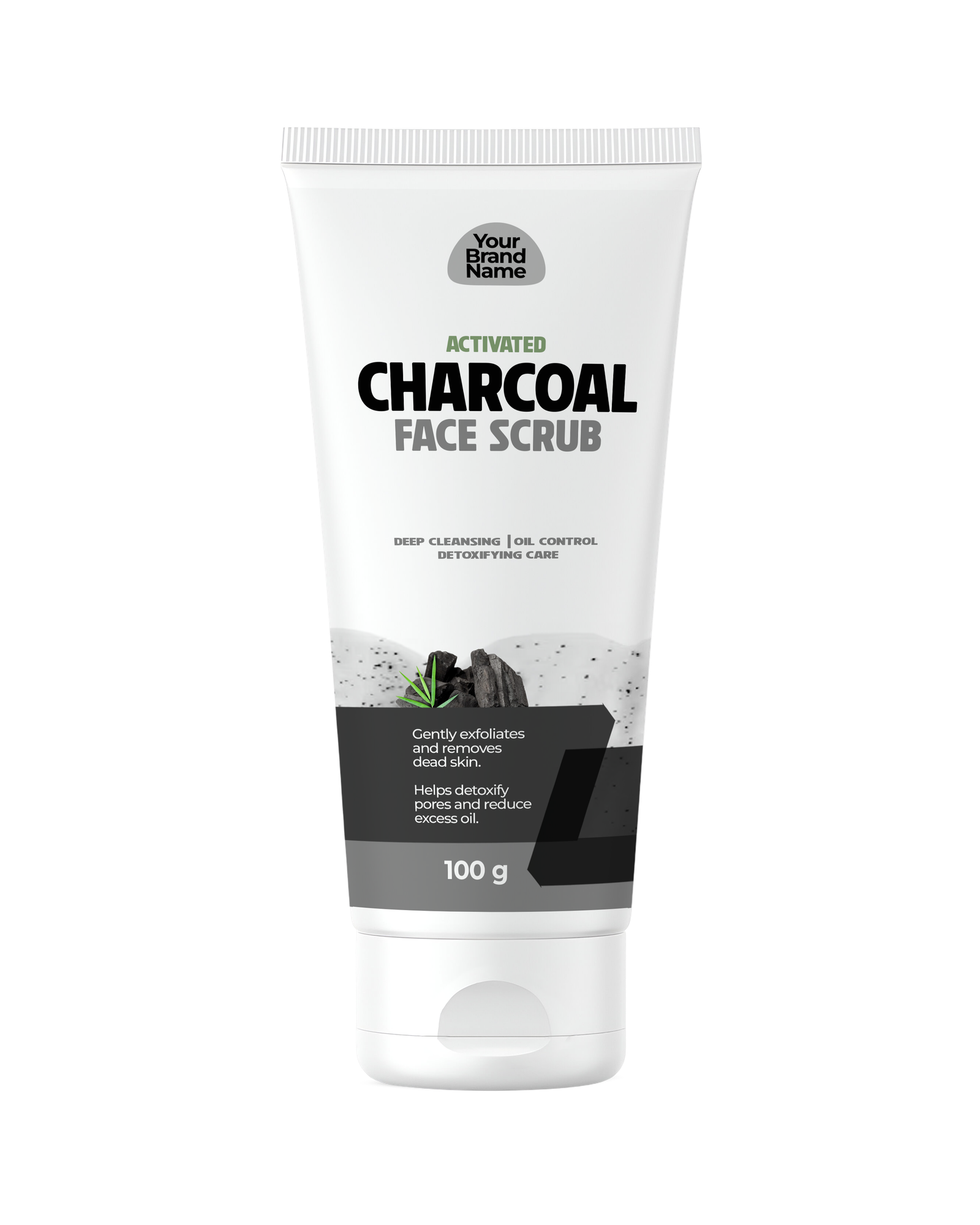 Men’s Charcoal Face Scrub