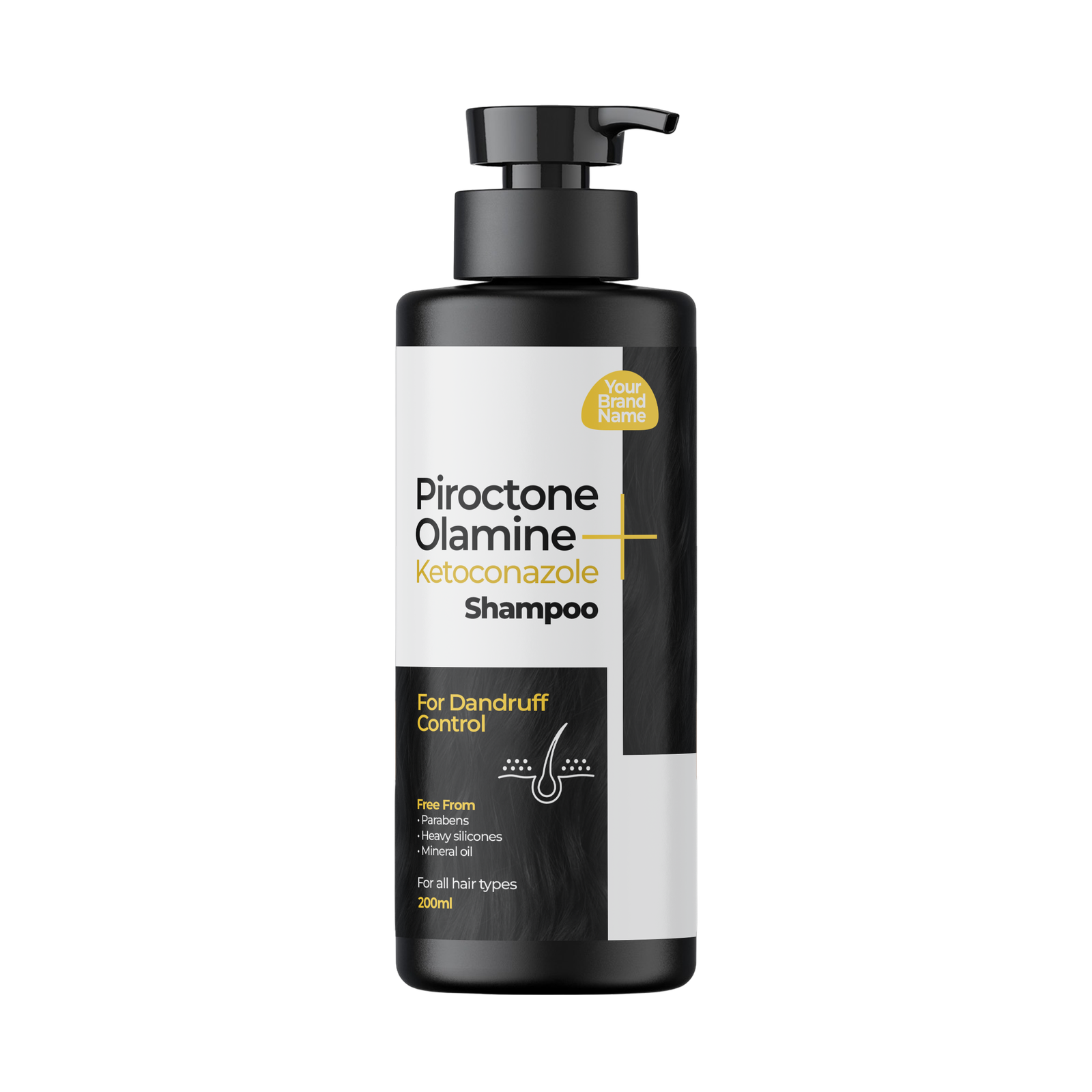 Piroctone Olamine + Ketoconazole Shampoo